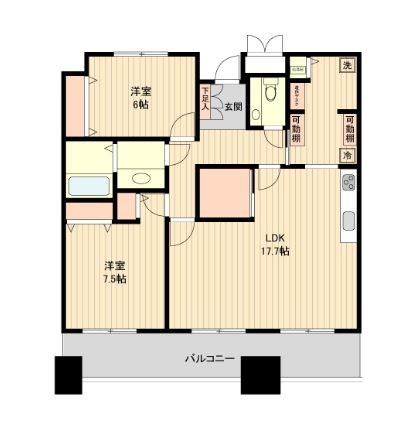 リバーサイド隅田セントラルタワーパレス  間取り図