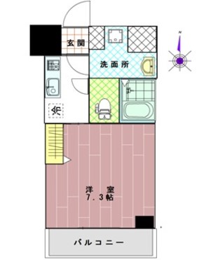 プラティーク東陽町 502号室 間取り