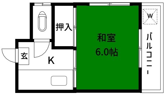 小泉荘 間取り