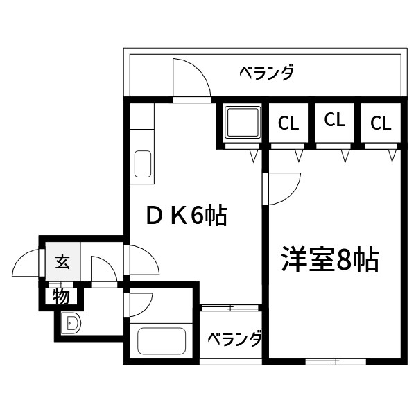 ヴィラ墨田 間取り