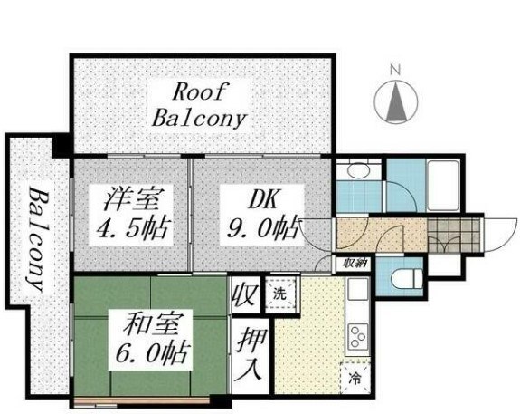 パルクベール 間取り図