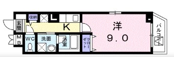 ソレアード南砂 間取り図