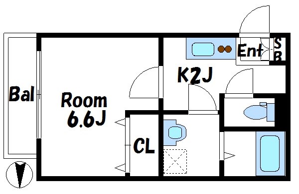 ローラン 間取り図