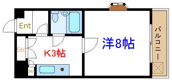 レジデンス加藤 間取り図