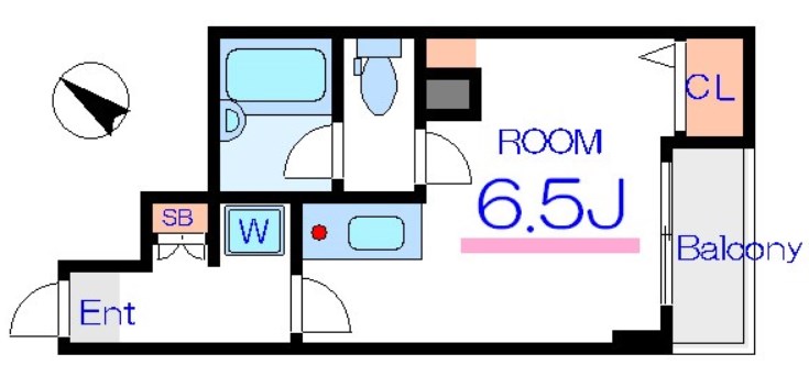 ローレル新町 間取り図