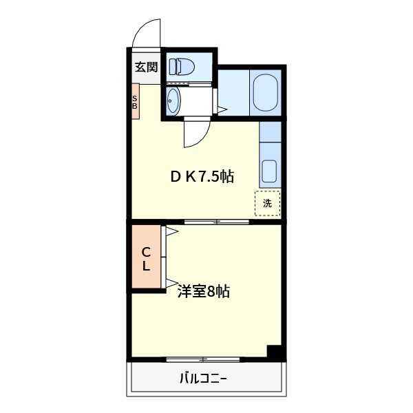 ステイツ高砂 間取り図