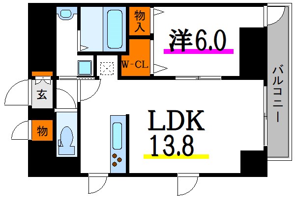 LEGARE 間取り図