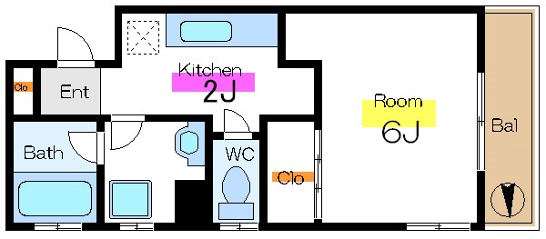 レイパレス 間取り図