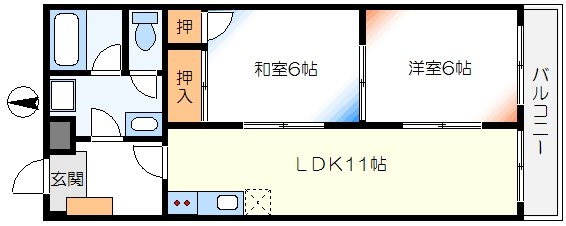 ダイケイマンション 間取り図