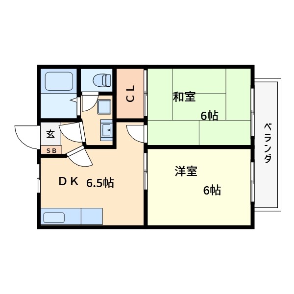 ボナール 間取り図