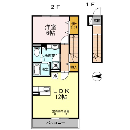 オアシス　パティオ 間取り