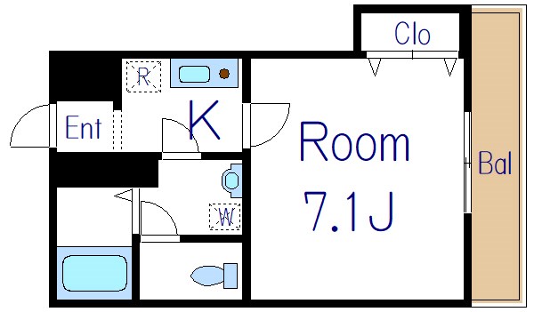 ボナール 間取り図