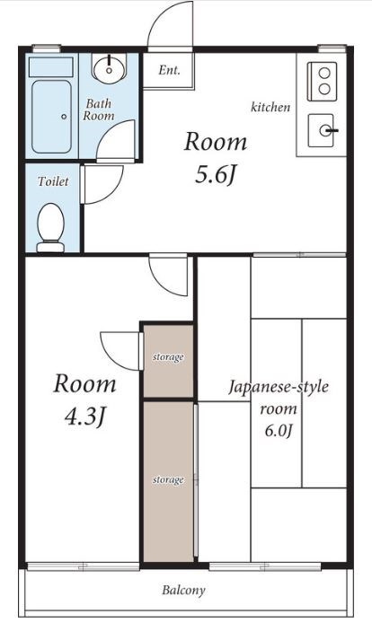 グリーンハイツ（北小岩７ ）   間取り図