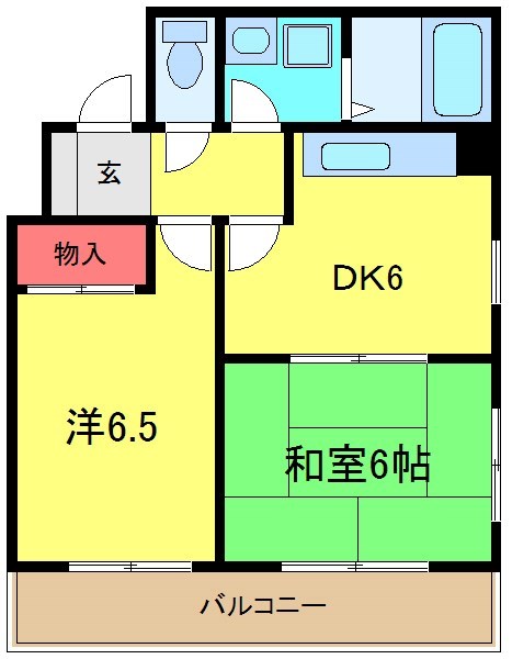 アーバンハイムやまそう 間取り図