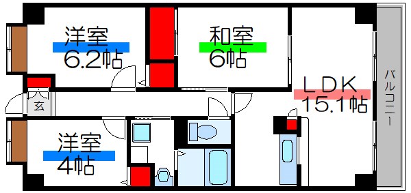 リヴィエール 間取り図