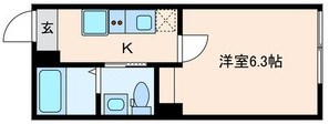 ARKS町屋 403号室 間取り