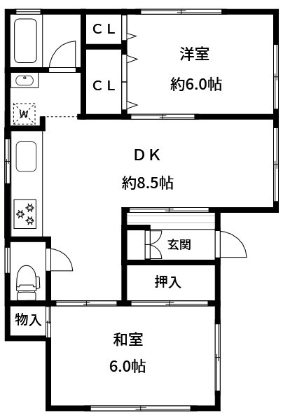 アパート和田  間取り