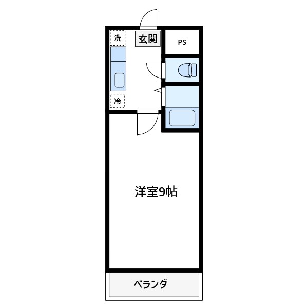 ロイヤルコーポ壱番館 105号室 間取り