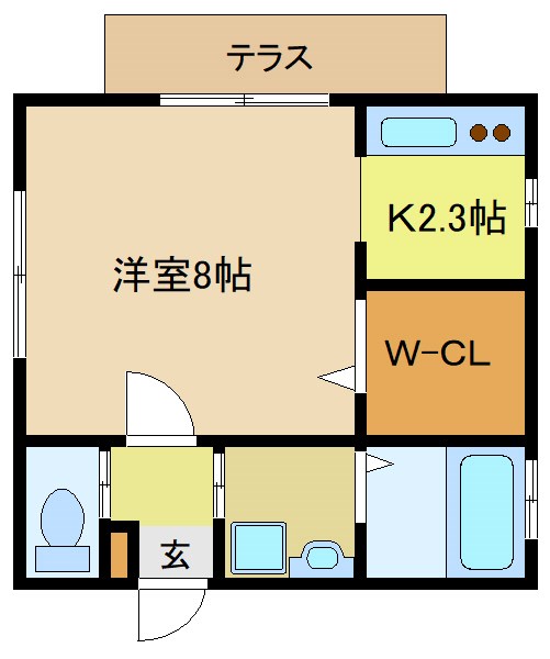 Nフォレスト 間取り図