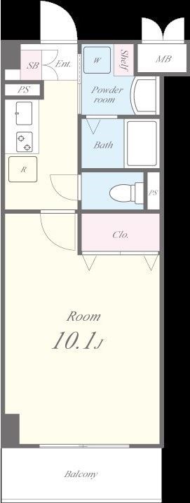 リバーサイドプレーヌ 間取り図