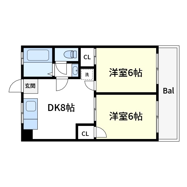 グレイドハイツ 間取り図