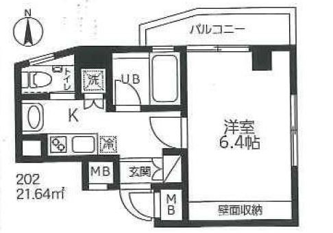 パークパレス木場   間取り図