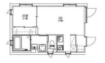 CASA　SALUTE　TOYOCHO  間取り図