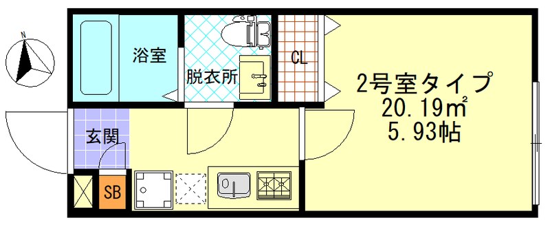 CF　GIOIRE　358（シーエフ　ジオーレ　358） 間取り