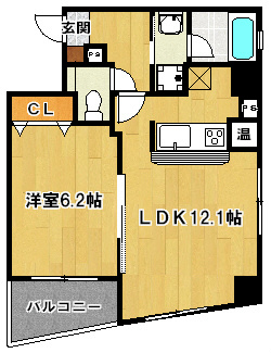 エリアM 間取り図