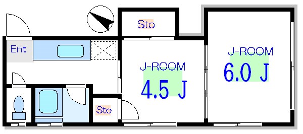 ハイツ進光 間取り図