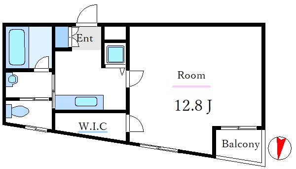 サンライズ田端Ⅱ 間取り図