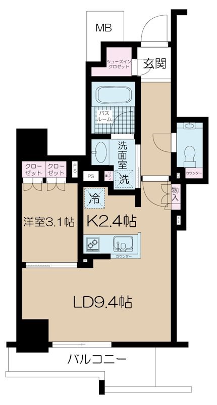 王子飛鳥山ザ・ファーストタワー＆レジデンスタワー棟 間取り図