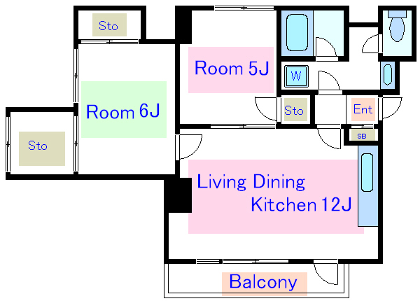 ＯＡＫビル  間取り図