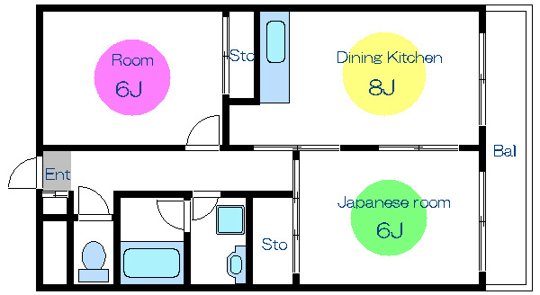 アーバンパレス 間取り図