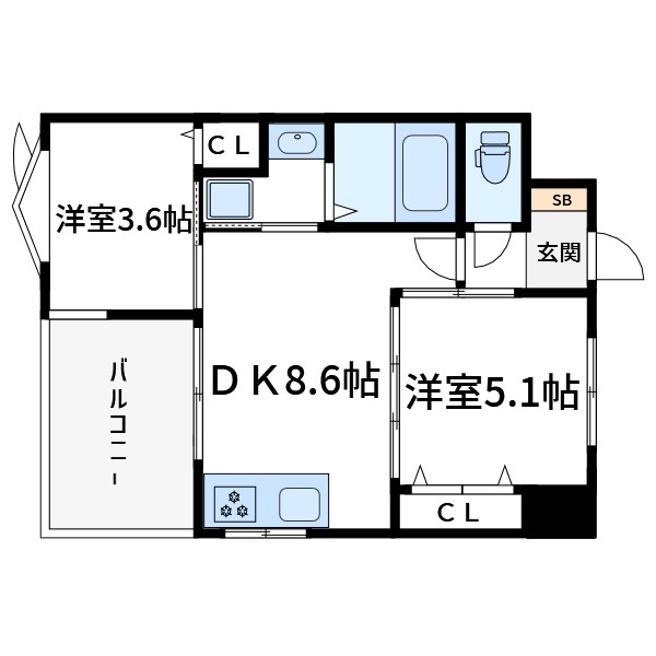 ブリシア浅草V 間取り