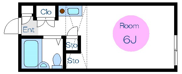 ベルメゾン  間取り図