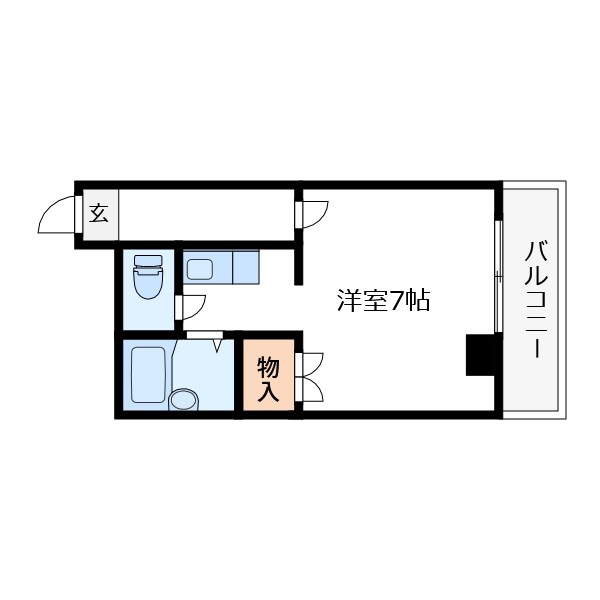 メゾンケーオー   間取り図