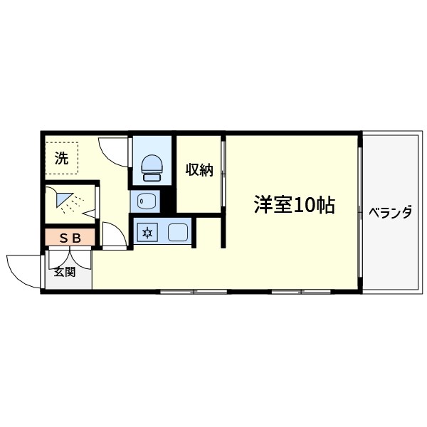 狩野ビル（カリノビル） 間取り