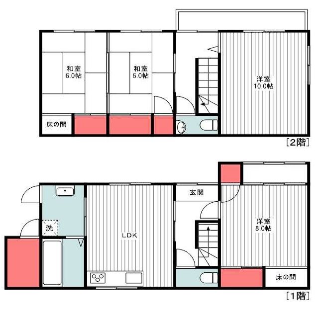 PUERTA北千住  間取り図