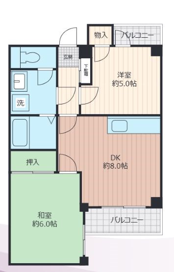 高木ビル  間取り
