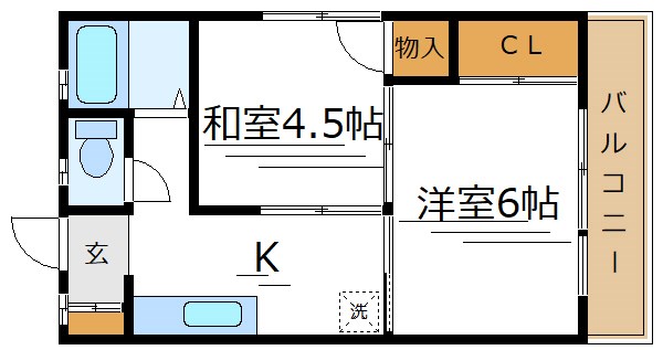 綾瀬サンハイツ 間取り