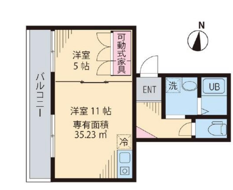 木舎　花の木 間取り図