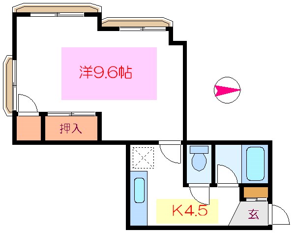 ビラ畑野 間取り