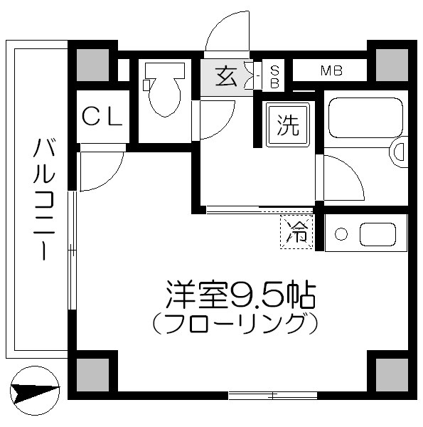 レガーロ浅草 間取り