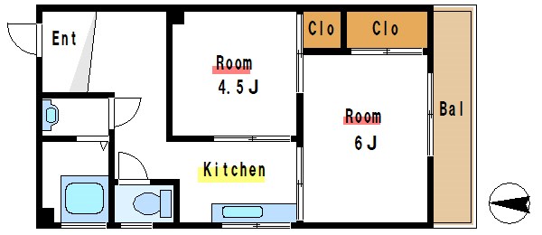 ハイツ協和 間取り図