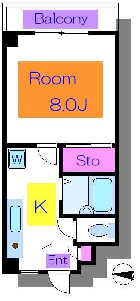 第六日東ハイツ 間取り