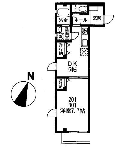 セゾンドミール 間取り