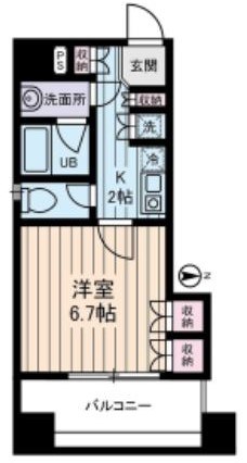 西川ビル 間取り図