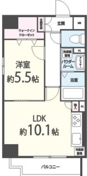 メゾンドソレイユ・シノハラ  間取り