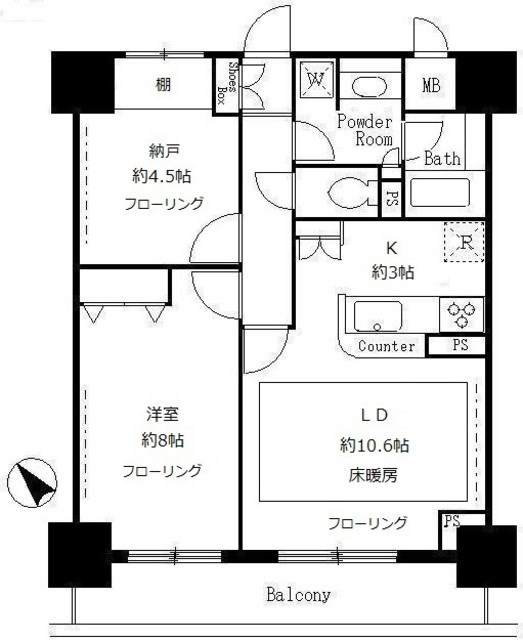 サンクレール荒川ブランガーデン   間取り